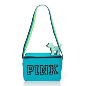 pink brand lunch bag